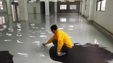 衡东防腐防静电地坪,防腐防静电自流平地坪